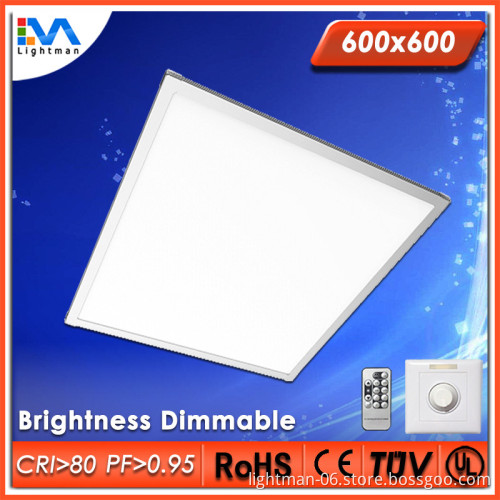 Mitsubishi light guide plate panel 600x600 36w led flat panel lighting dimmable